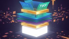 Compress a large TIFF file online for print and sharing